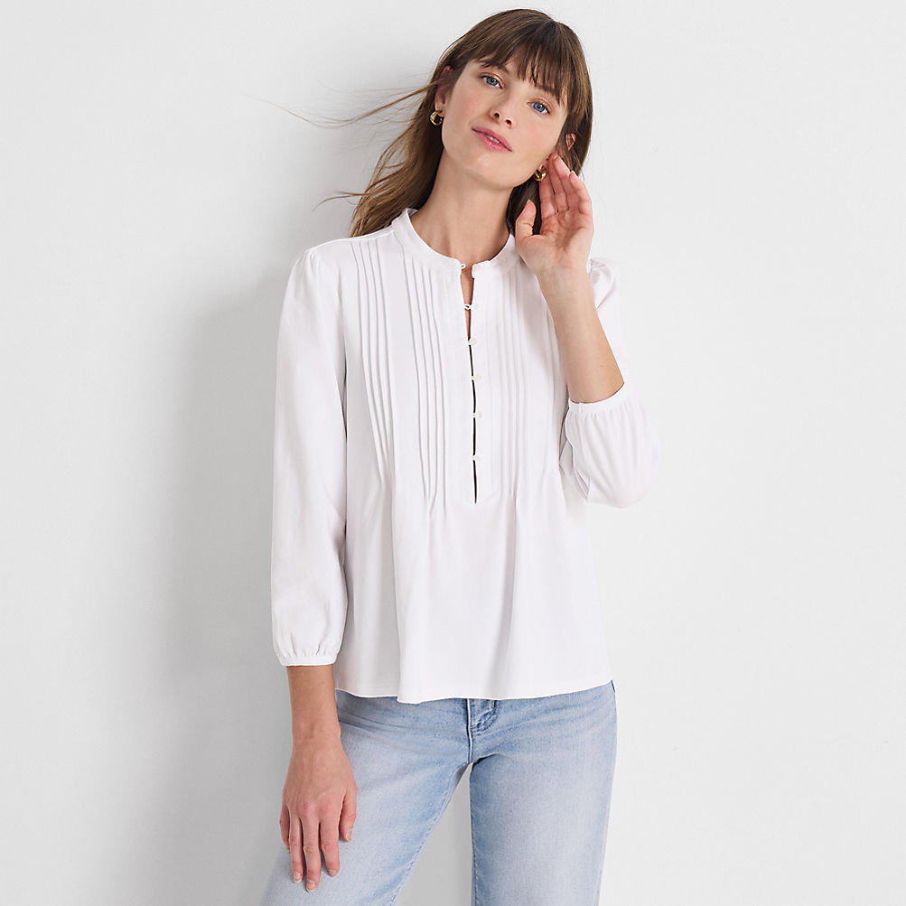 Lands' End Store -Lands' End Store 552441 LEPP LS WHI