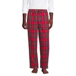 Lands' End Men's High Pile Fleece Lined Flannel Pajama Pants -Lands' End Store GUEST 002a5fb4 4ad7 4ba2 bd91 87b3cbfe2ee9