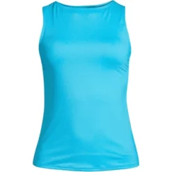 Lands' End Women's High Neck UPF 50 Modest Tankini Top Swimsuit -Lands' End Store GUEST 006160cf 5e85 4e3e 84e9 37f0a3e7c37f