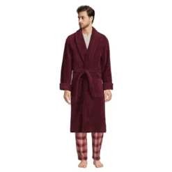 Lands' End Men's Calf Length Turkish Terry Robe -Lands' End Store GUEST 00bda33c b128 402c b545 379cc5e207db