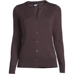 Lands' End Women's Tall Fine Gauge Cotton Cardigan Sweater -Lands' End Store GUEST 028ed30b 7c77 462a 9377 bb28dcad94e1