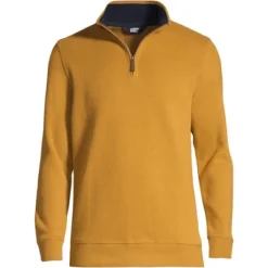 Lands' End Men's Bedford Rib Quarter Zip Sweater -Lands' End Store GUEST 0341fe1c fd09 46aa 9010 d2cb397c67cf