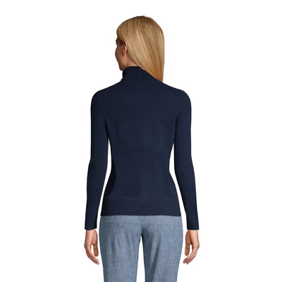 Lands' End Women's Tall Cashmere Turtleneck Sweater 1 Lands' End Women's Tall Cashmere Turtleneck Sweater