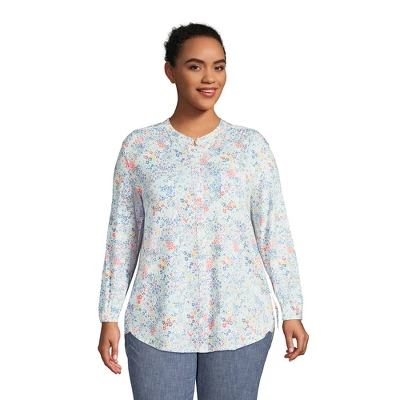 Lands' End Women's Long Sleeve Jersey A-line Tunic 2 Lands' End Women's Long Sleeve Jersey A-line Tunic - Image 2