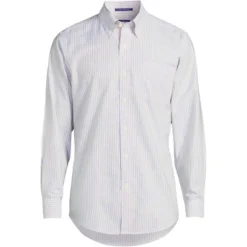 Lands' End Men's Big And Tall Traditional Fit Pattern No Iron Supima Oxford Dress Shirt -Lands' End Store GUEST 04e8af15 5bed 44fc 8d43 1025a23966d4