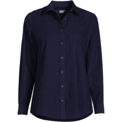 Lands' End Women's Pinwale Cord Long Sleeve Shirt -Lands' End Store GUEST 08b03193 7dc6 412e 8178 4f31b9abafa6