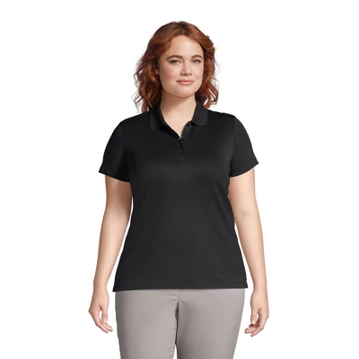 Lands' End Women's Supima Cotton Short Sleeve Polo Shirt 8 Lands' End Women's Supima Cotton Short Sleeve Polo Shirt - Image 8