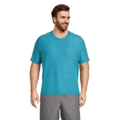 Lands' End Men's Short Sleeve Swim Tee Rash Guard -Lands' End Store GUEST 0b76558d b3b4 4a8f 8222 481ef002123f