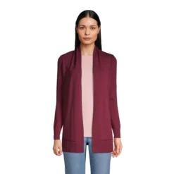 Lands' End Women's Cotton Open Long Cardigan Sweater 31 Lands' End Women's Cotton Open Long Cardigan Sweater -Lands' End Store GUEST 0c2e9acf f99b 4ed7 8c62 a4ec3ddb4c87