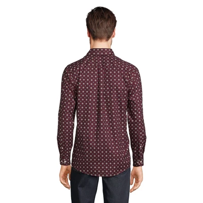 Lands' End Men's Tailored Fit No Iron Twill Long Sleeve Shirt 1 Lands' End Men's Tailored Fit No Iron Twill Long Sleeve Shirt