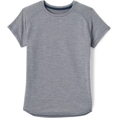 Lands' End School Uniform Girls Short Sleeve Active Gym T-shirt 9 Lands' End School Uniform Girls Short Sleeve Active Gym T-shirt - Image 9