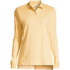 Lands' End School Uniform Women's Long Sleeve Interlock Polo Shirt -Lands' End Store GUEST 0dabf92f 7941 484f 9c3b ccd16a6916d1