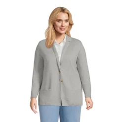 Lands' End Women's Fine Gauge Cotton Button Front Blazer Sweater 13 Lands' End Women's Fine Gauge Cotton Button Front Blazer Sweater -Lands' End Store GUEST 0df3b859 50b9 4875 8b87 c54ed5c3cd97