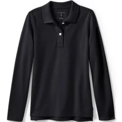 Lands' End School Uniform Girls Long Sleeve Feminine Fit Mesh Polo Shirt -Lands' End Store GUEST 0eab6edb 565c 4a27 9bea 9bbcd4f691e9