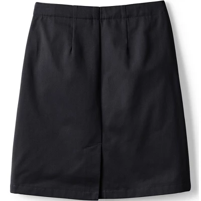 Lands' End School Uniform Girls Slim Blend Chino Skort Top Of Knee 1 Lands' End School Uniform Girls Slim Blend Chino Skort Top Of Knee