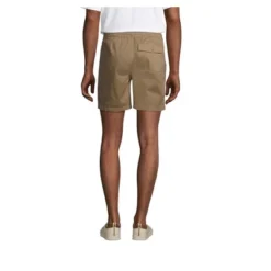 Lands' End Men's 7 Inch Comfort-First Knockabout Pull On Deck Shorts