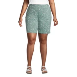 Lands' End Women's Sport Knit High Rise Elastic Waist Pull On Shorts -Lands' End Store GUEST 0fd78fd4 6f75 4fb2 939e 839e8e7d9468