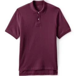 School Uniform Young Men's Short Sleeve Mesh Polo Shirt -Lands' End Store GUEST 10606ab1 4fe8 4451 af82 2fd70fe671ef