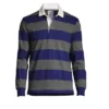 Lands' End Men's Long Sleeve Solid Rugby