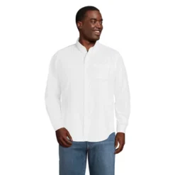 Lands' End Men's Traditional Fit Essential Lightweight Poplin Shirt -Lands' End Store GUEST 116ad043 5af2 411f a301 b92535931e41