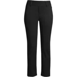 Lands' End Women's Lands' End Flex Mid Rise Pull On Crop Pants -Lands' End Store GUEST 117f194f 00b8 41f3 b8d8 1072f4f6bfed