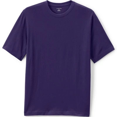Lands' End School Uniform Men's Short Sleeve Essential T-shirt 10 Lands' End School Uniform Men's Short Sleeve Essential T-shirt - Image 10