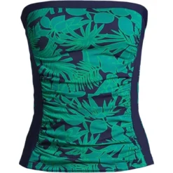 Lands' End Women's Strapless Bandeau Tankini Top Swimsuit With Removable And Adjustable Straps -Lands' End Store GUEST 131ff736 eef6 44c4 8e36 3a9001ed0167
