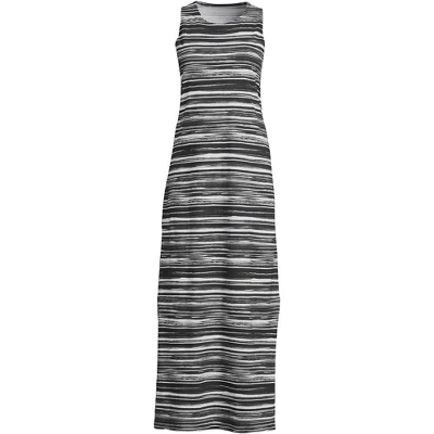 Lands' End Women's Cotton Jersey Sleeveless Swim Cover-up Maxi Dress 7 Lands' End Women's Cotton Jersey Sleeveless Swim Cover-up Maxi Dress - Image 7
