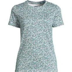 Lands' End Women's Tall Relaxed Supima Cotton Short Sleeve Crewneck T-Shirt -Lands' End Store GUEST 136d03f4 06cd 4865 a92f 74d7b97eec90 1