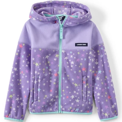 Lands' End Kids Fleece Full Zip Jacket With Hood 4 Lands' End Kids Fleece Full Zip Jacket With Hood - Image 4