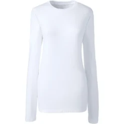 Lands' End School Uniform Women's Long Sleeve Essential T-shirt -Lands' End Store GUEST 14a7a56e d7f3 452d 805a 2fe6869c5e6d