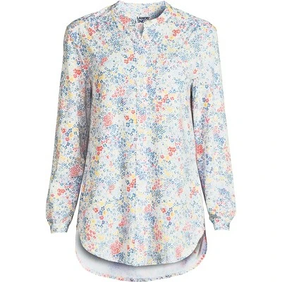 Lands' End Women's Long Sleeve Jersey A-line Tunic 1 Lands' End Women's Long Sleeve Jersey A-line Tunic
