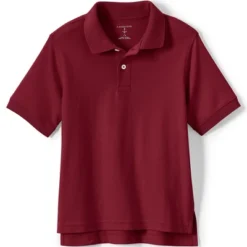 Lands' End School Uniform Kids Short Sleeve Interlock Polo Shirt -Lands' End Store GUEST 14de4bc6 970f 4d6f abdc 5e28c36338ca