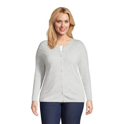 Lands' End Women's Cashmere Cardigan Sweater 3 Lands' End Women's Cashmere Cardigan Sweater - Image 3