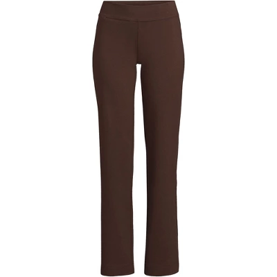 Lands' End Women's Tall Starfish Mid Rise Straight Leg Elastic Waist Pull On Pants 8 Lands' End Women's Tall Starfish Mid Rise Straight Leg Elastic Waist Pull On Pants - Image 8
