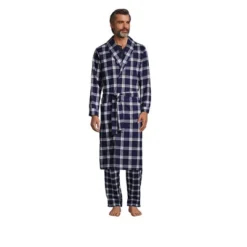Lands' End Men's Flannel Robe -Lands' End Store GUEST 18c694ed 782f 40a1 a6b0 a26748dd5b17