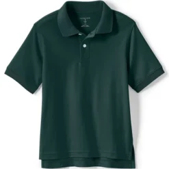Lands' End School Uniform Kids Short Sleeve Interlock Polo Shirt -Lands' End Store GUEST 18f99018 4f24 41b9 83c9 db9341574934