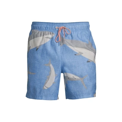 Lands' End Men's 6" Volley Swim Trunks 6 Lands' End Men's 6" Volley Swim Trunks - Image 6