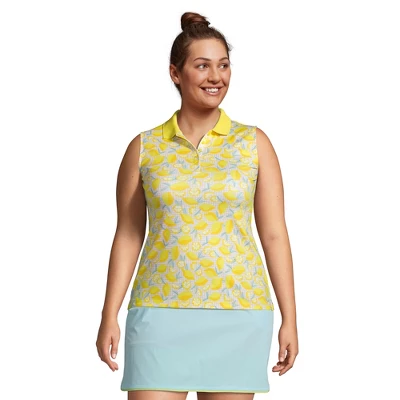 Lands' End Women's Sleeveless Supima Cotton Polo Shirt 7 Lands' End Women's Sleeveless Supima Cotton Polo Shirt - Image 7