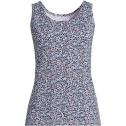 Lands' End Women's Tall Cotton Tank Top -Lands' End Store GUEST 1aa482ce 0e32 4302 a83d a29c1ddf6ec5 1