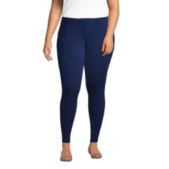 Lands' End Women's Starfish Mid Rise Knit Leggings -Lands' End Store GUEST 1cc98d65 fc60 4ff1 a20c 27ff7618f65f