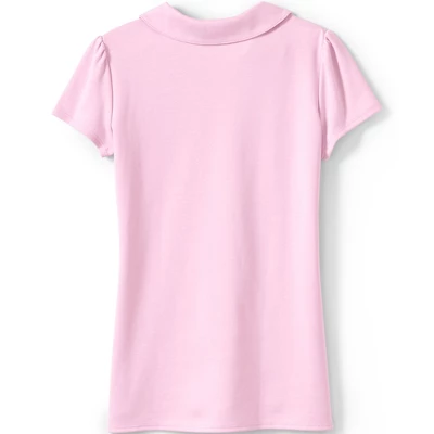 School Uniform Girls Short Sleeve Peter Pan Collar Polo Shirt 1 School Uniform Girls Short Sleeve Peter Pan Collar Polo Shirt