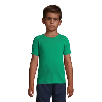 Lands' End School Uniform Boys Short Sleeve Active Gym T-shirt 2 Lands' End School Uniform Boys Short Sleeve Active Gym T-shirt - Image 2