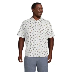Lands' End Men's Traditional Fit Short Sleeve Seersucker Shirt 27 Lands' End Men's Traditional Fit Short Sleeve Seersucker Shirt -Lands' End Store GUEST 1de3d476 5fad 4965 920e ebebdff3a640