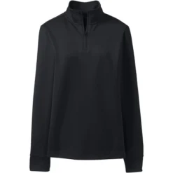 Lands' End Lands' End School Uniform Women's Quarter Zip Pullover -Lands' End Store GUEST 1e85b531 d1df 49c1 9645 bec5e65c3599