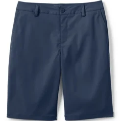 Lands' End Lands' End School Uniform Women's Active Chino Shorts -Lands' End Store GUEST 1f5812f0 5a46 4e7f 9041 ef0996225bc3