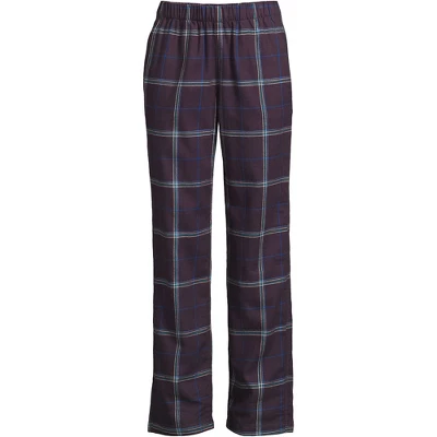Lands' End Women's Print Flannel Pajama Pants 7 Lands' End Women's Print Flannel Pajama Pants - Image 7
