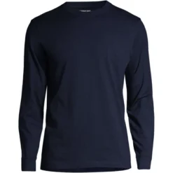 Lands' End School Uniform Men's Long Sleeve Essential T-shirt -Lands' End Store GUEST 24b7b39c 638b 4965 8945 0b71717dec0e