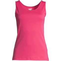 Lands' End Women's Cotton Tank Top -Lands' End Store GUEST 269b2e2d 79d6 4a6c a7b3 66623316bb40