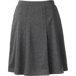 Lands' End Lands' End School Uniform Women's Ponte Pleat Skirt -Lands' End Store GUEST 26a0ef3d bf60 455c 969f 07a08bcd70f6